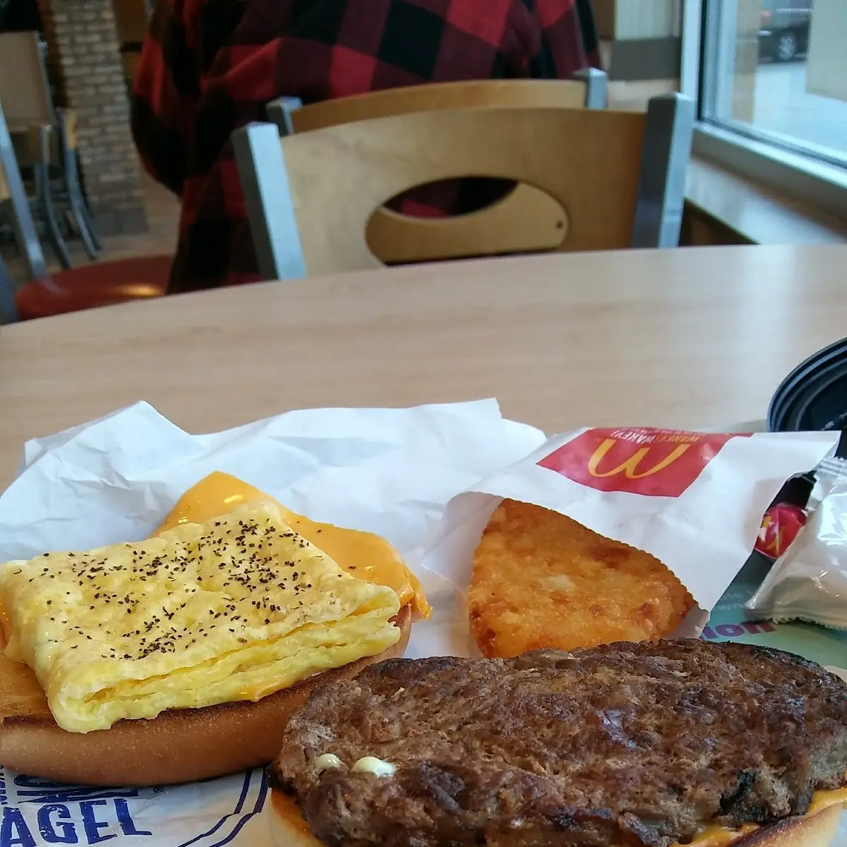 Steak Egg and Cheese