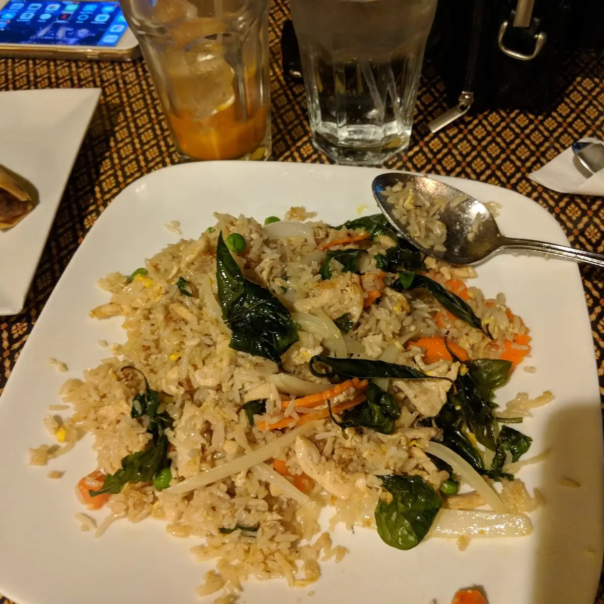 Seafood Combination Basil Fried Rice