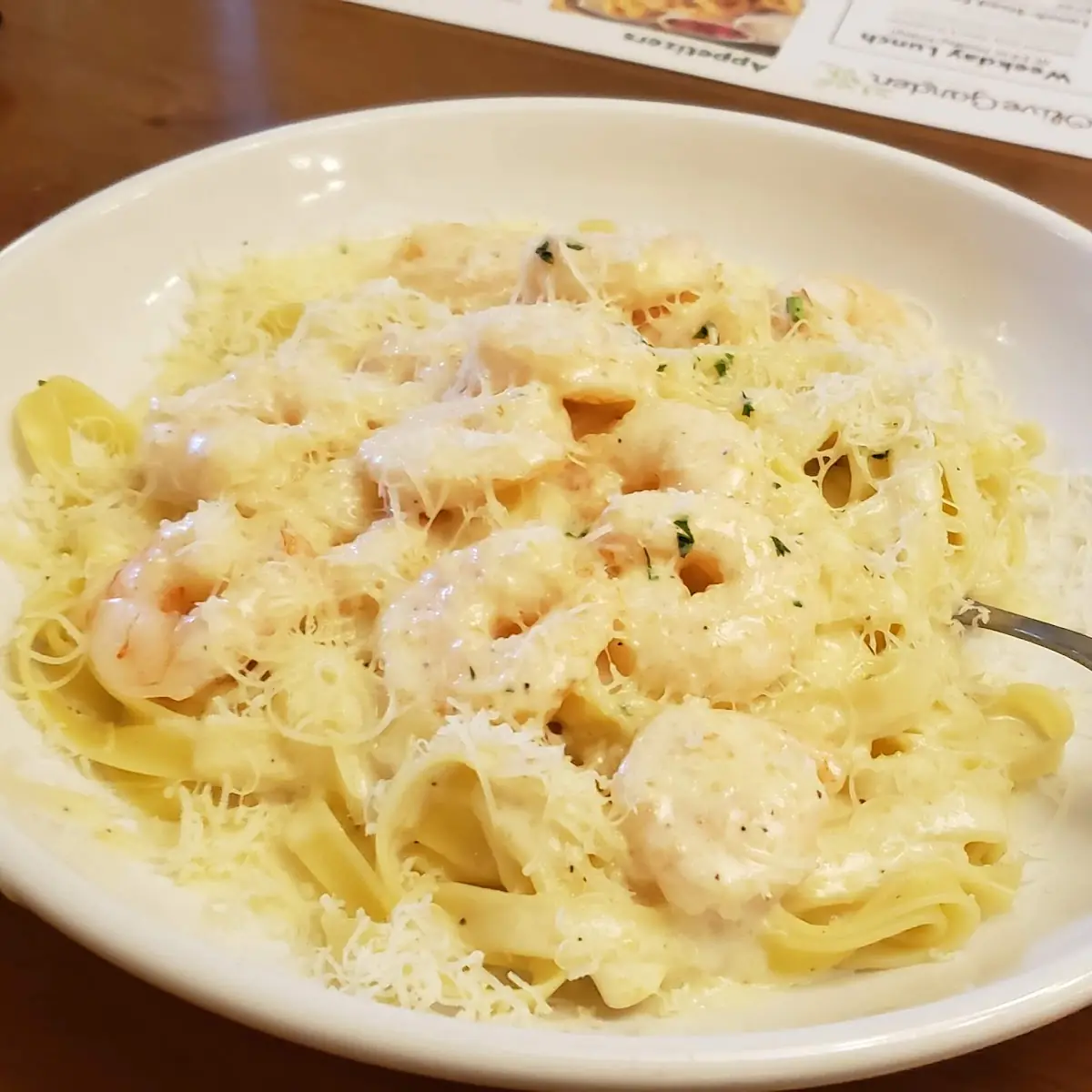Shrimp Alfredo