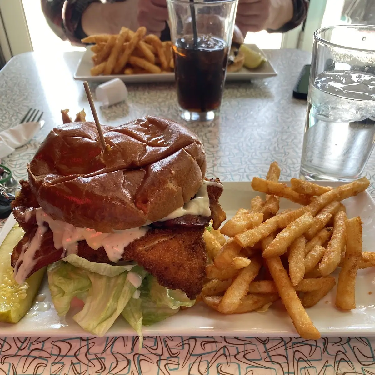 Cajun Blackened Chicken Sandwich