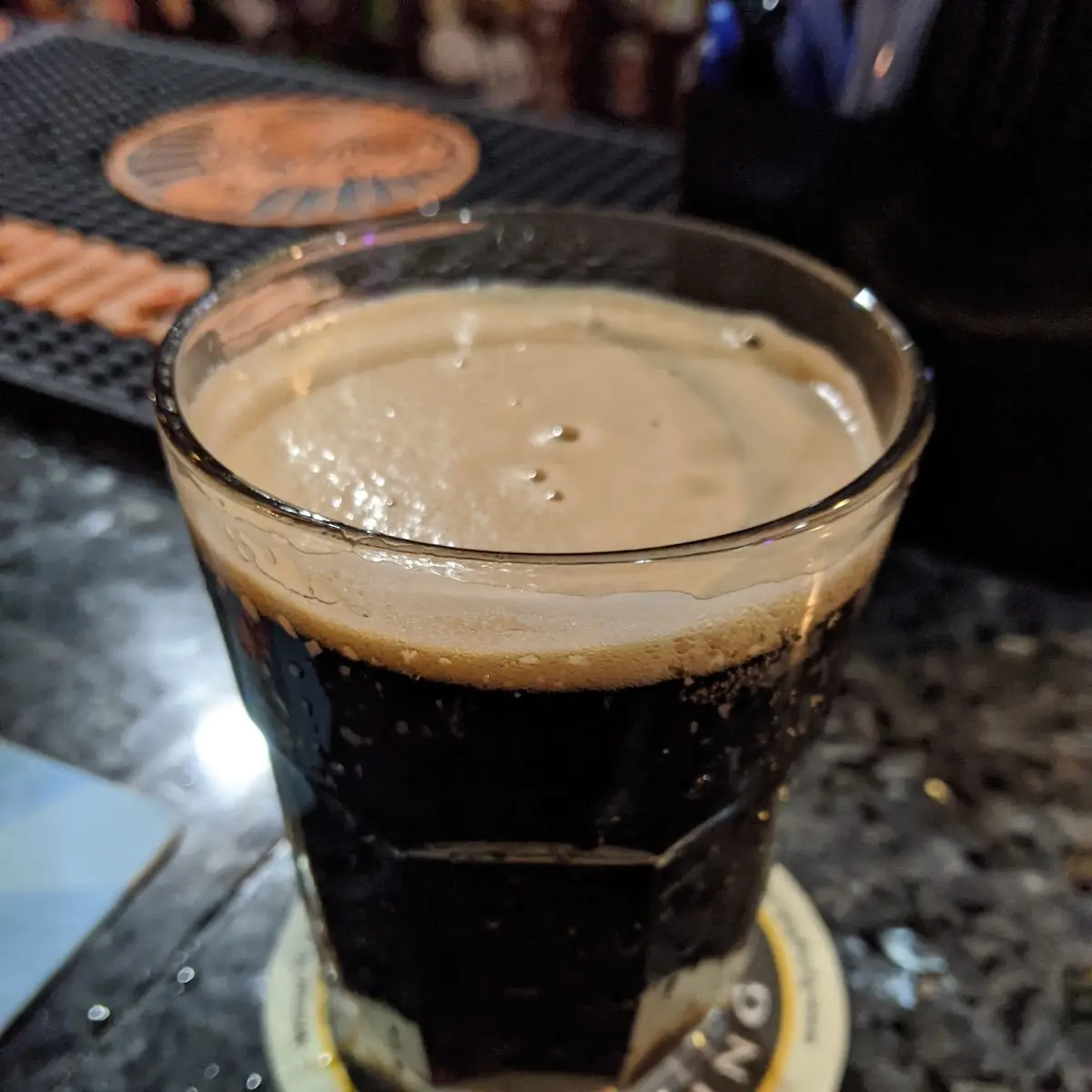 Black and Tan Onion Rings