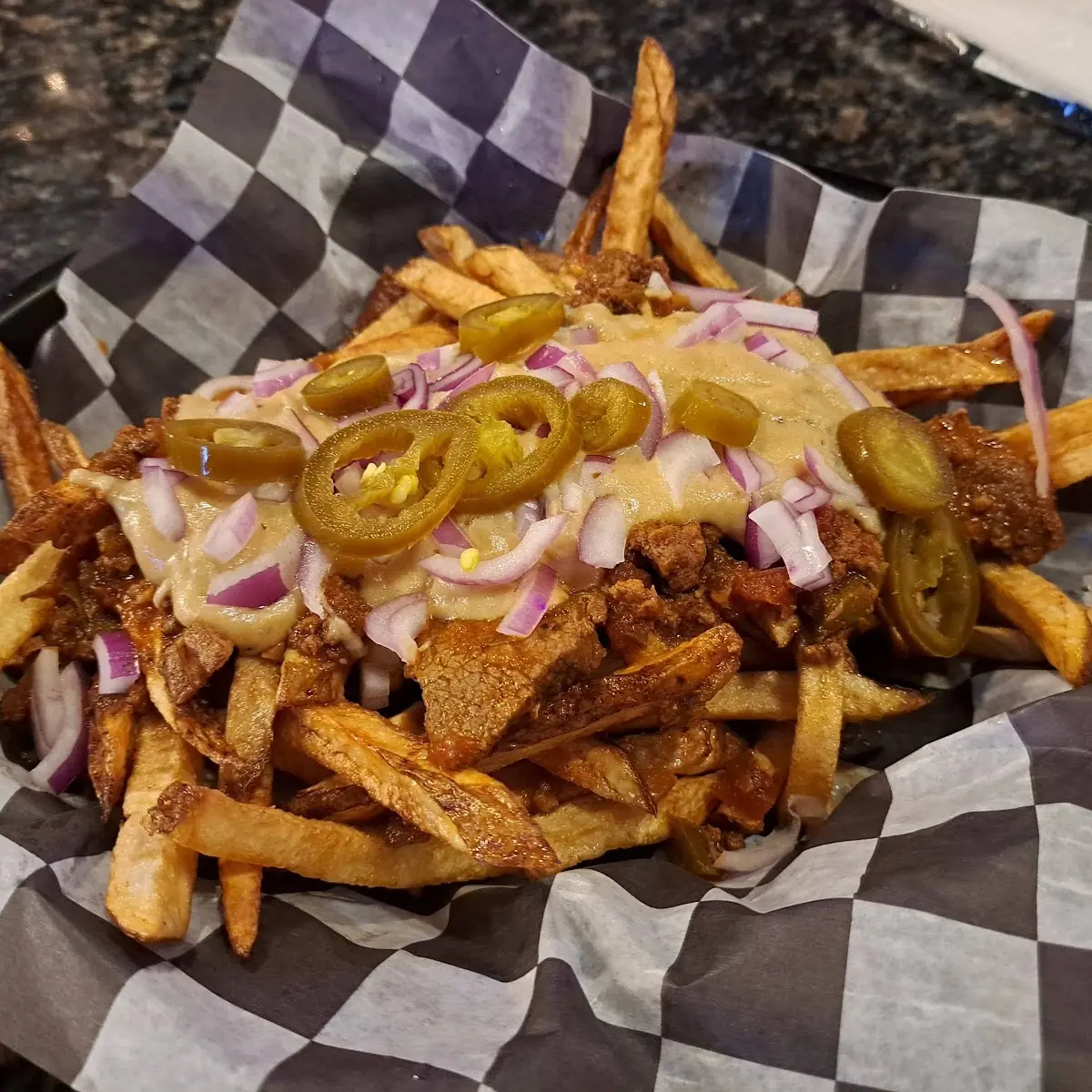 Loaded Fries with Cheese