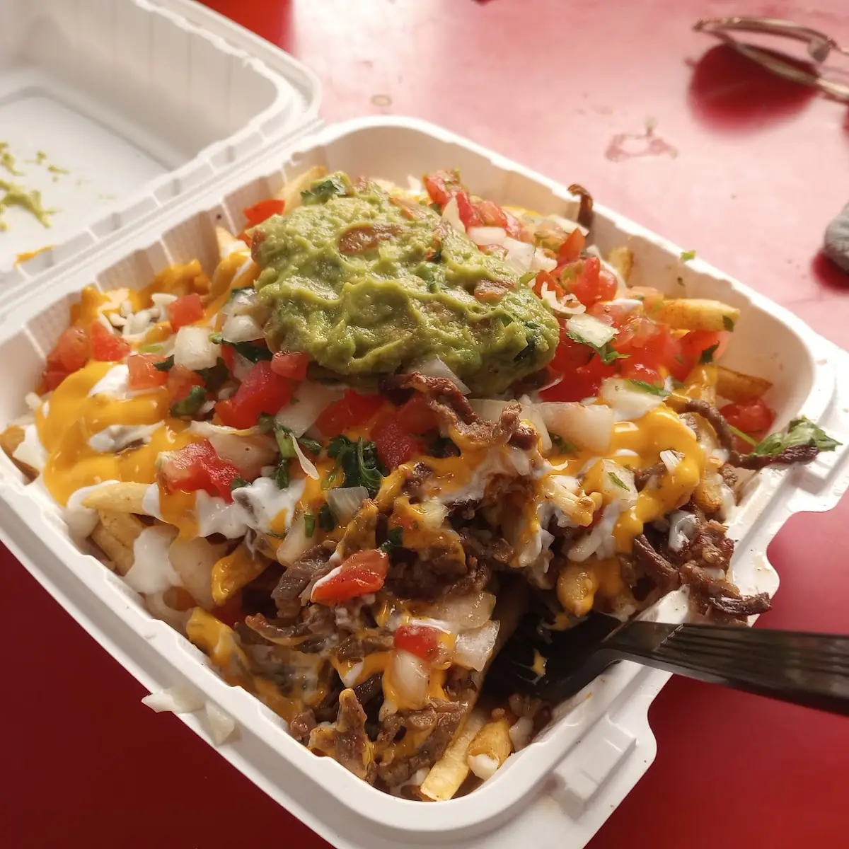 Papas Con Asada Asada Fries