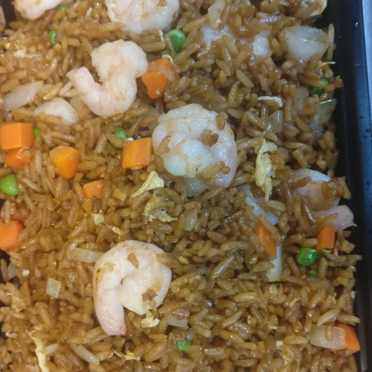 Jumbo Shrimps & Scallops Fried Rice