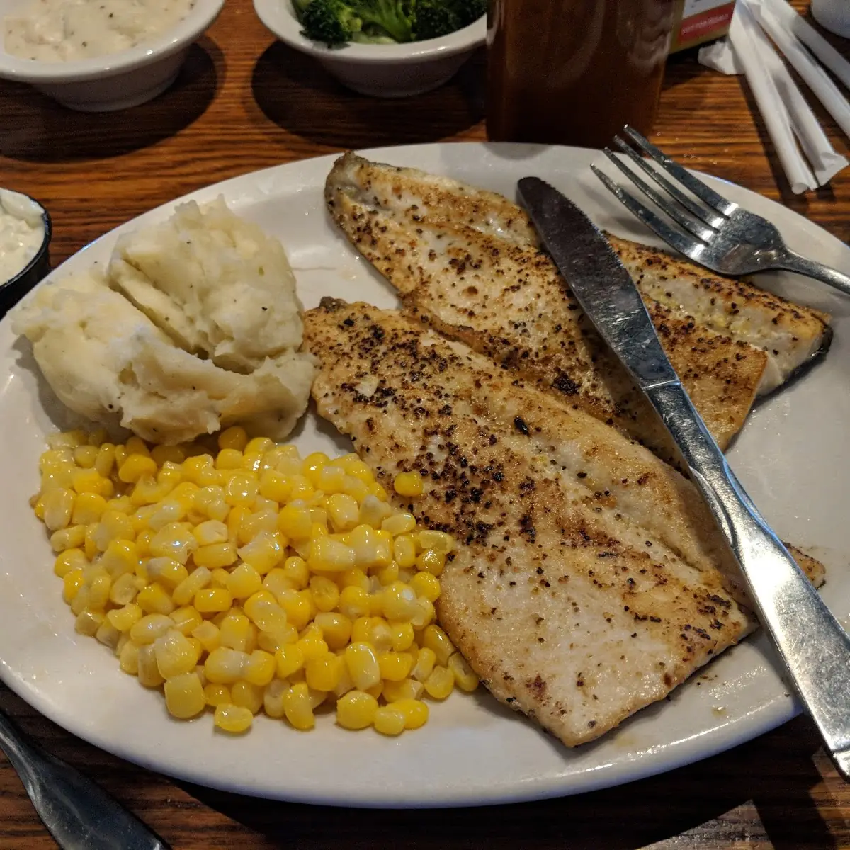 Lemon Pepper Grilled Rainbow Trout