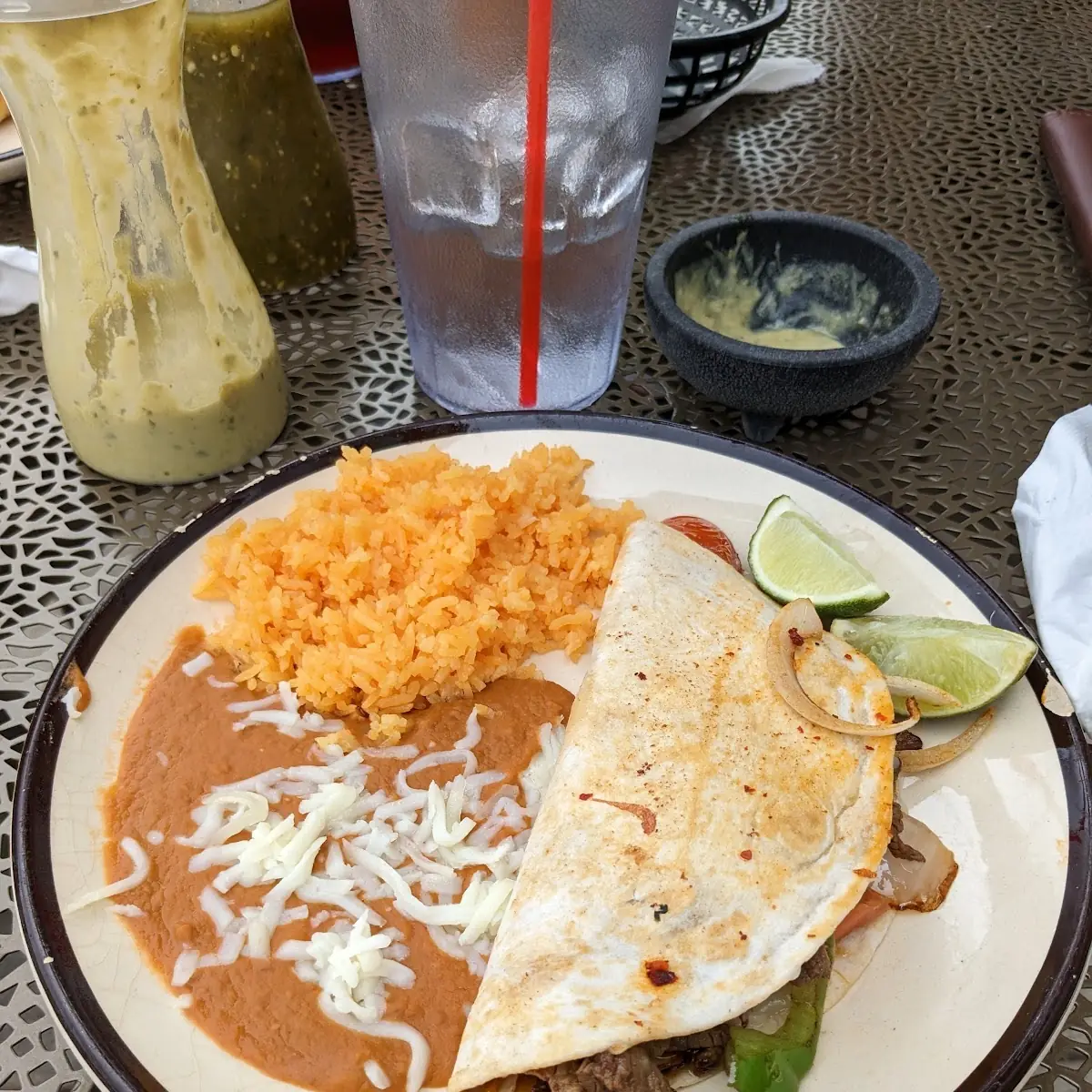 Lunch Fajita Quesadilla