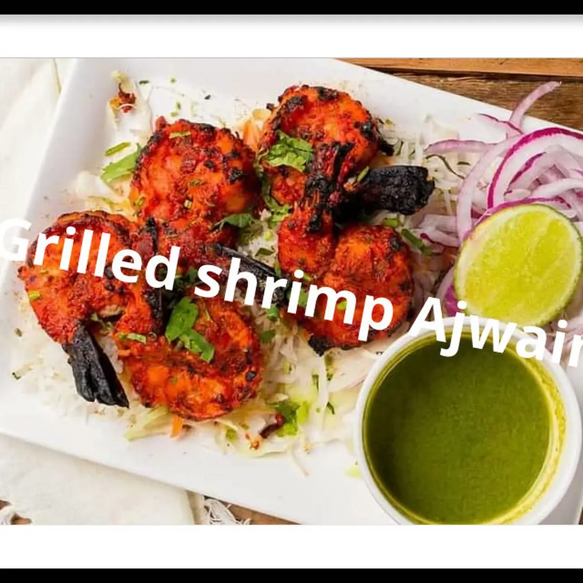 Tandoori Shrimp Ajwain 4pcs