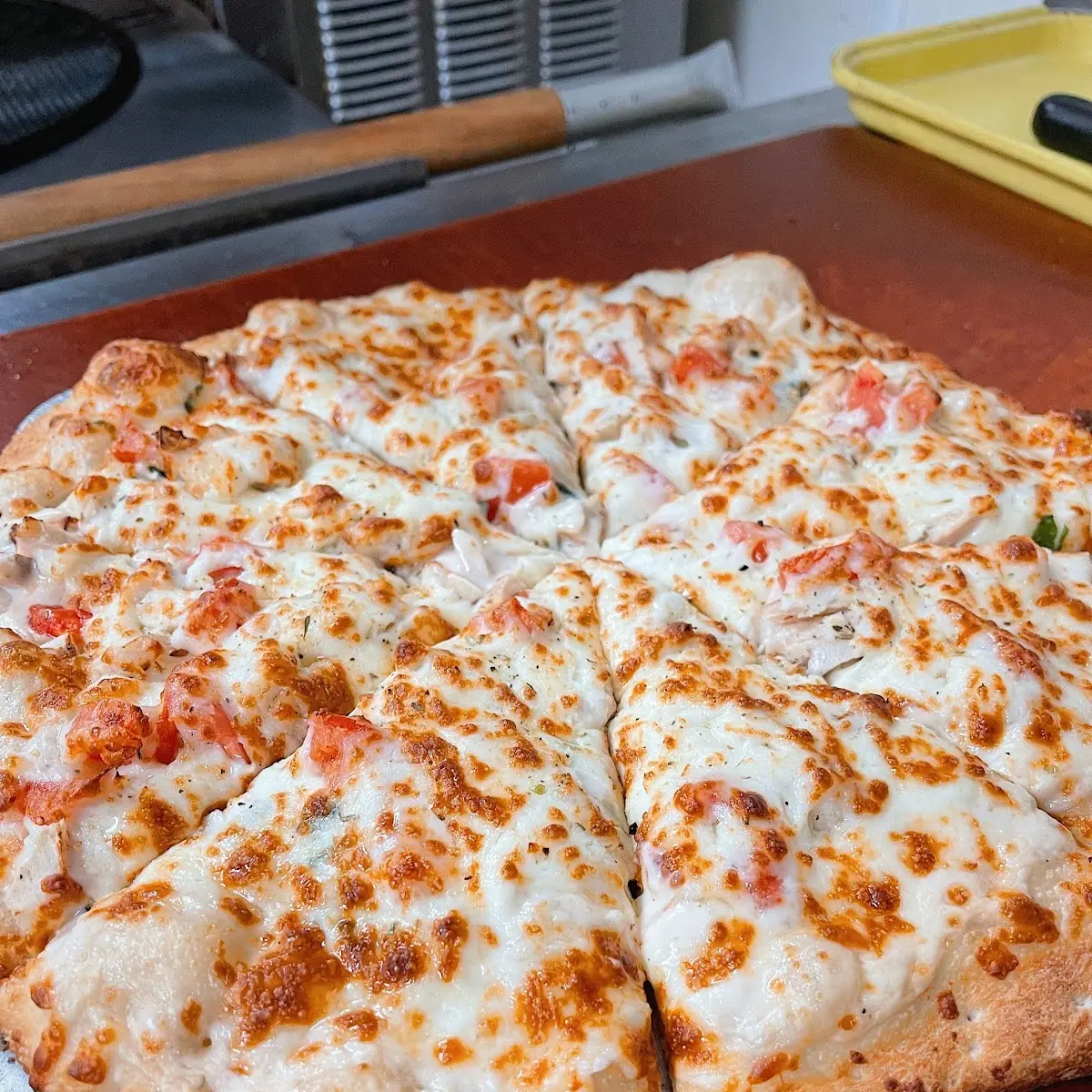 Kevin Bacon Cheeseburger Pizza