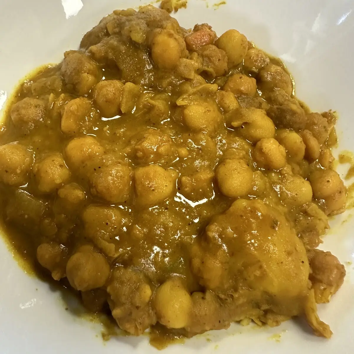 Curry Potato & Chick Peas