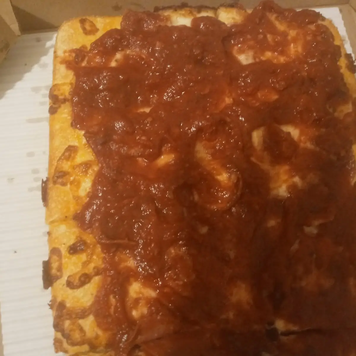Detroit Pepperoni Pizza