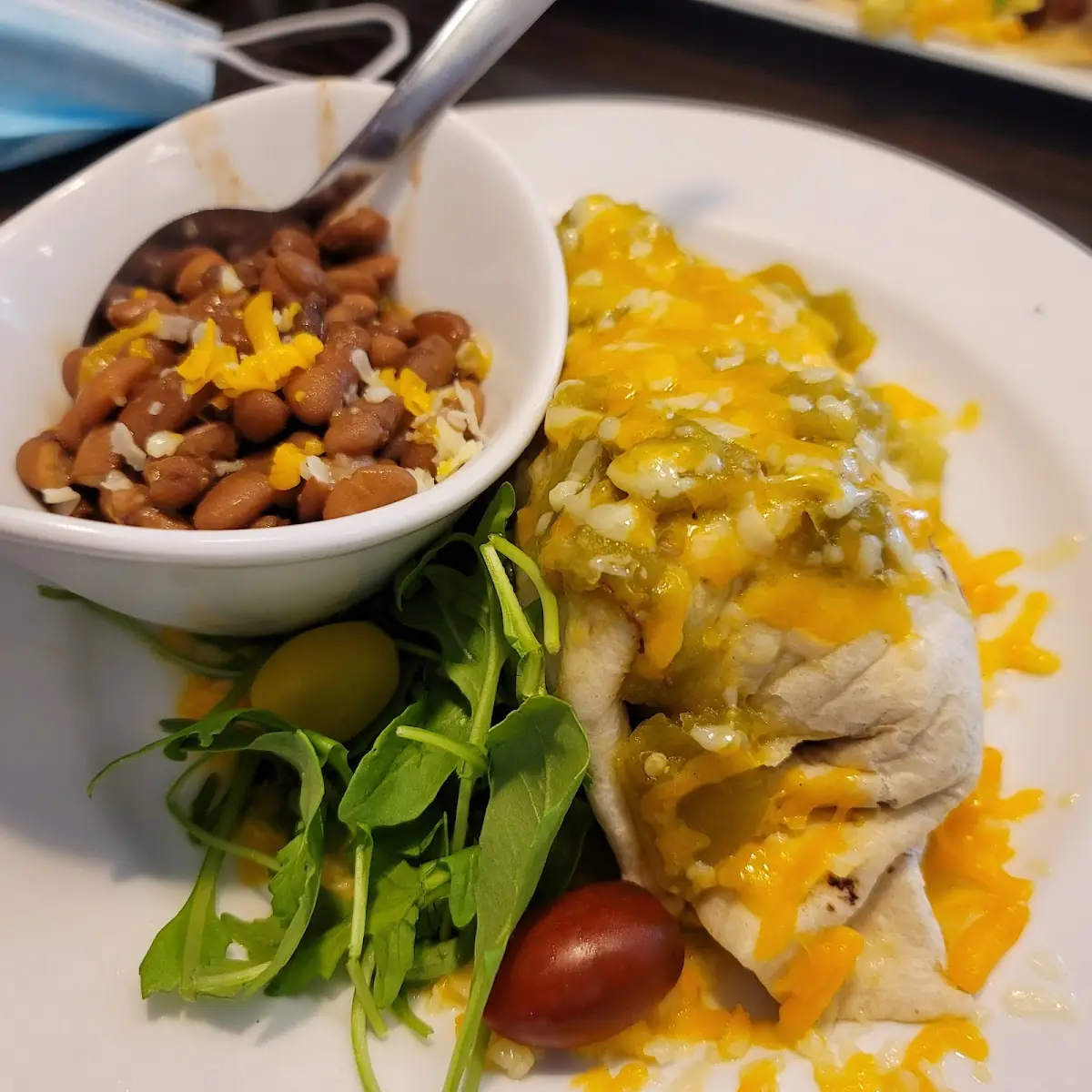 Smothered Breakfast Burrito