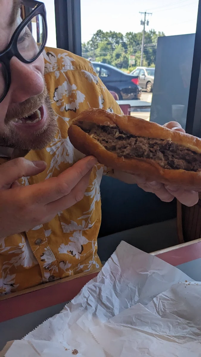 Cheese Steak Doughnut