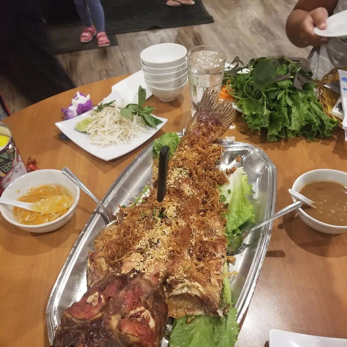 Pork Spare Ribs Sauteed in Fish Sauce