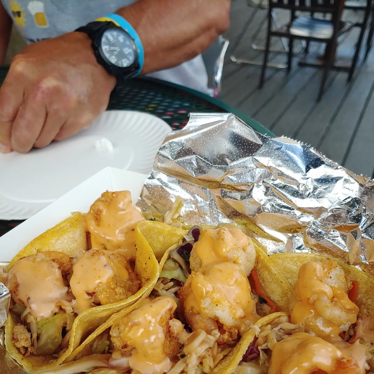 Bang Bang Shrimp Tacos