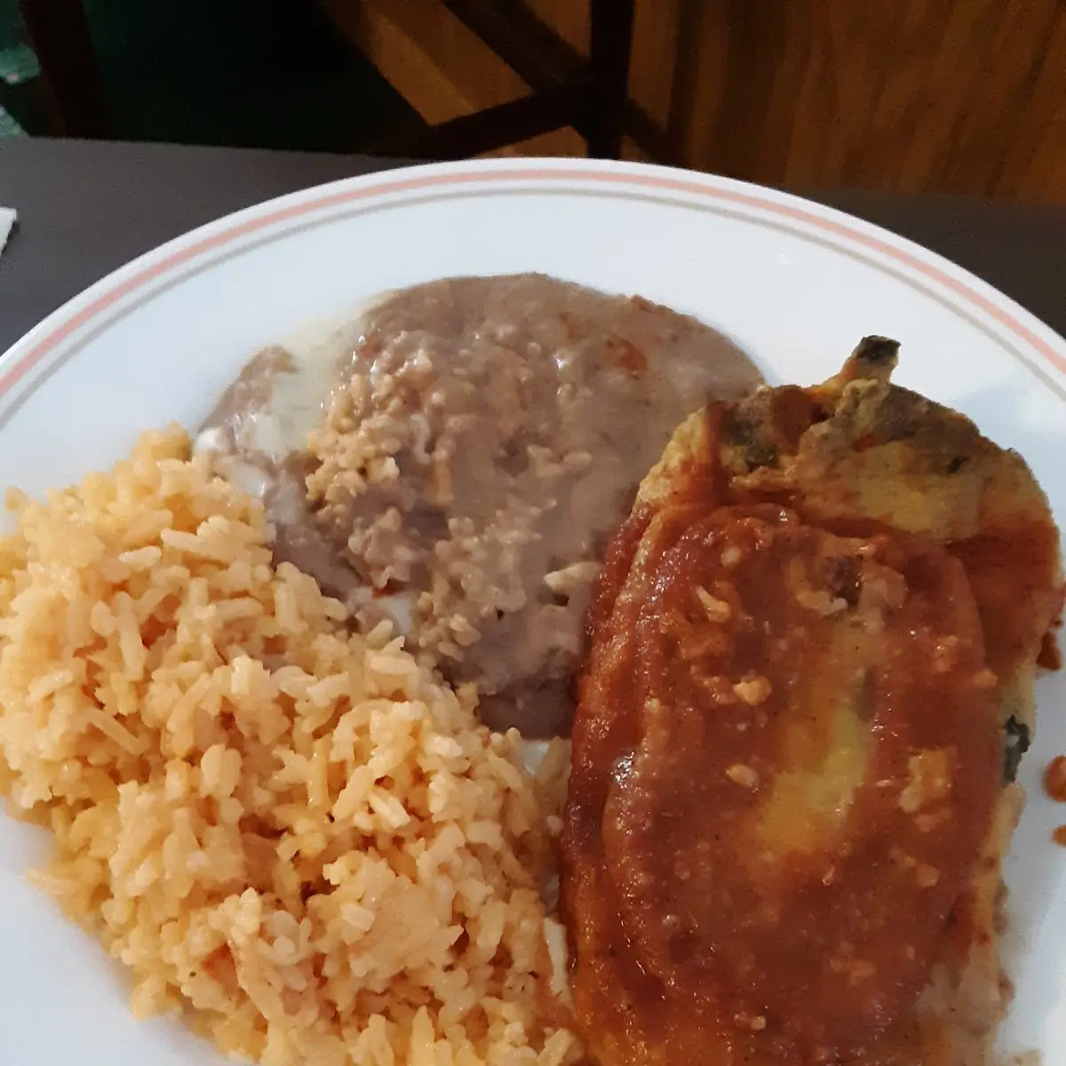 Refried Beans Rice