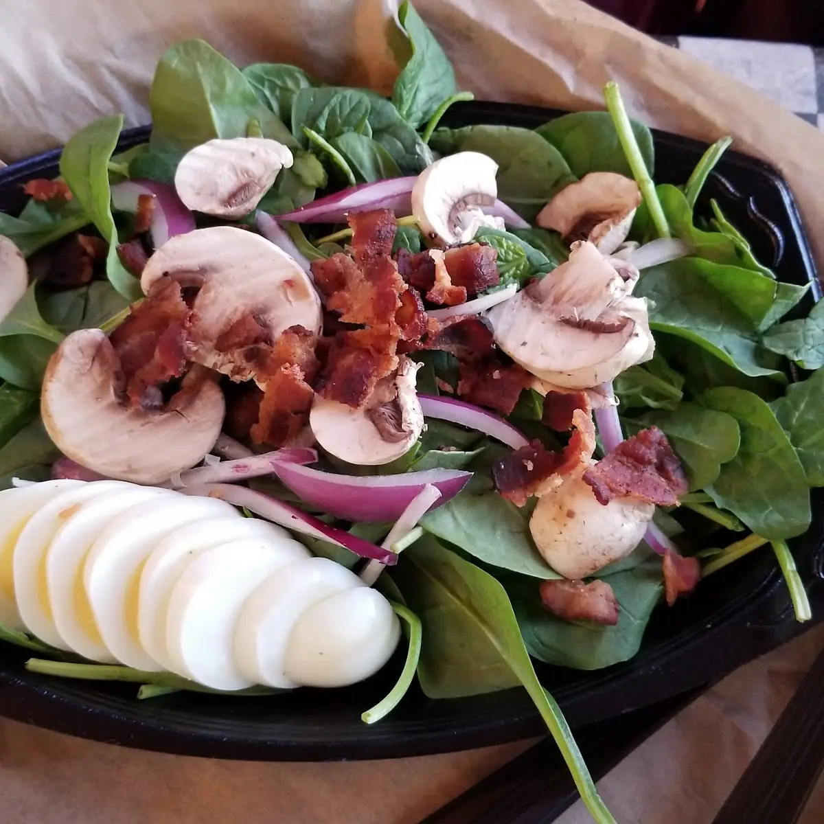 Side Salad and Soup or Chili Combo