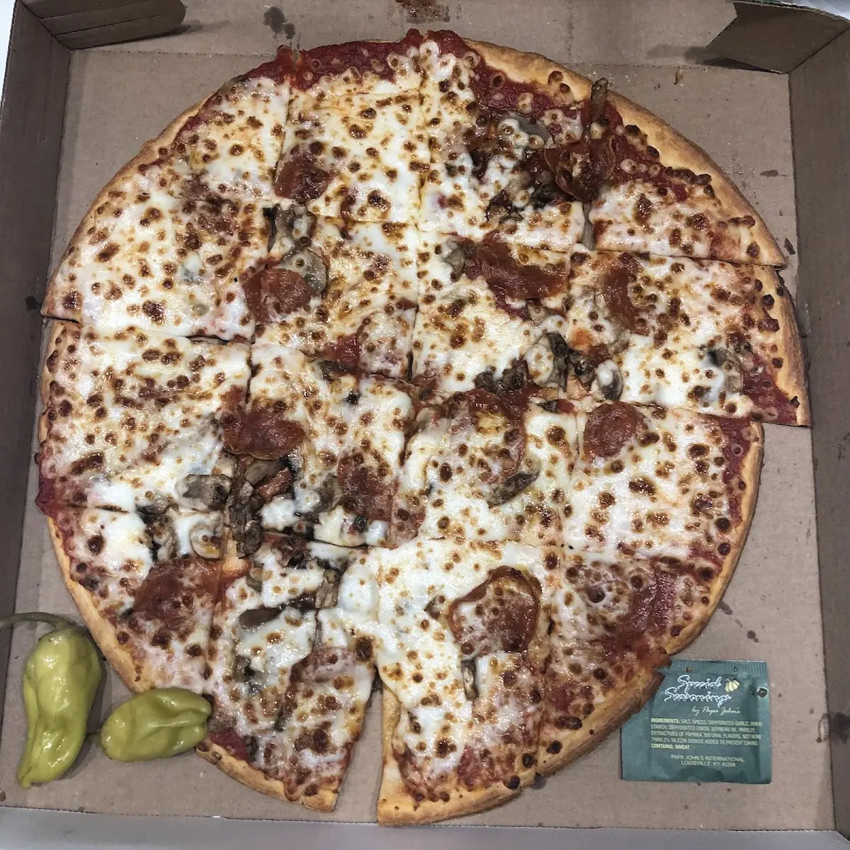 Thin Crust Pizza