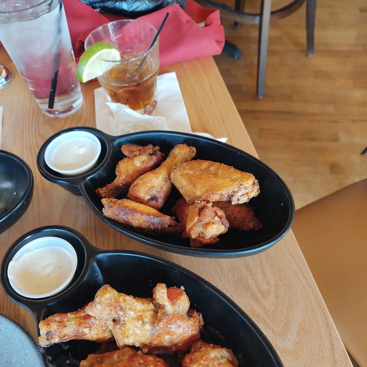 Garlic Parmesan and Lemon Pepper Wings
