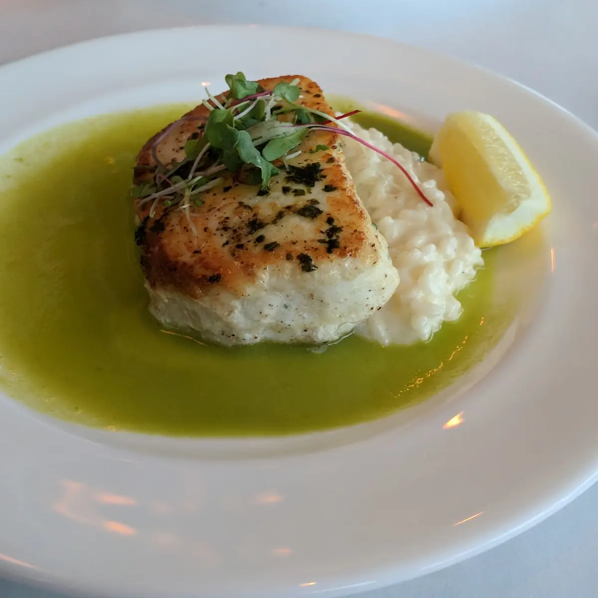 Pan Seared Cape Halibut
