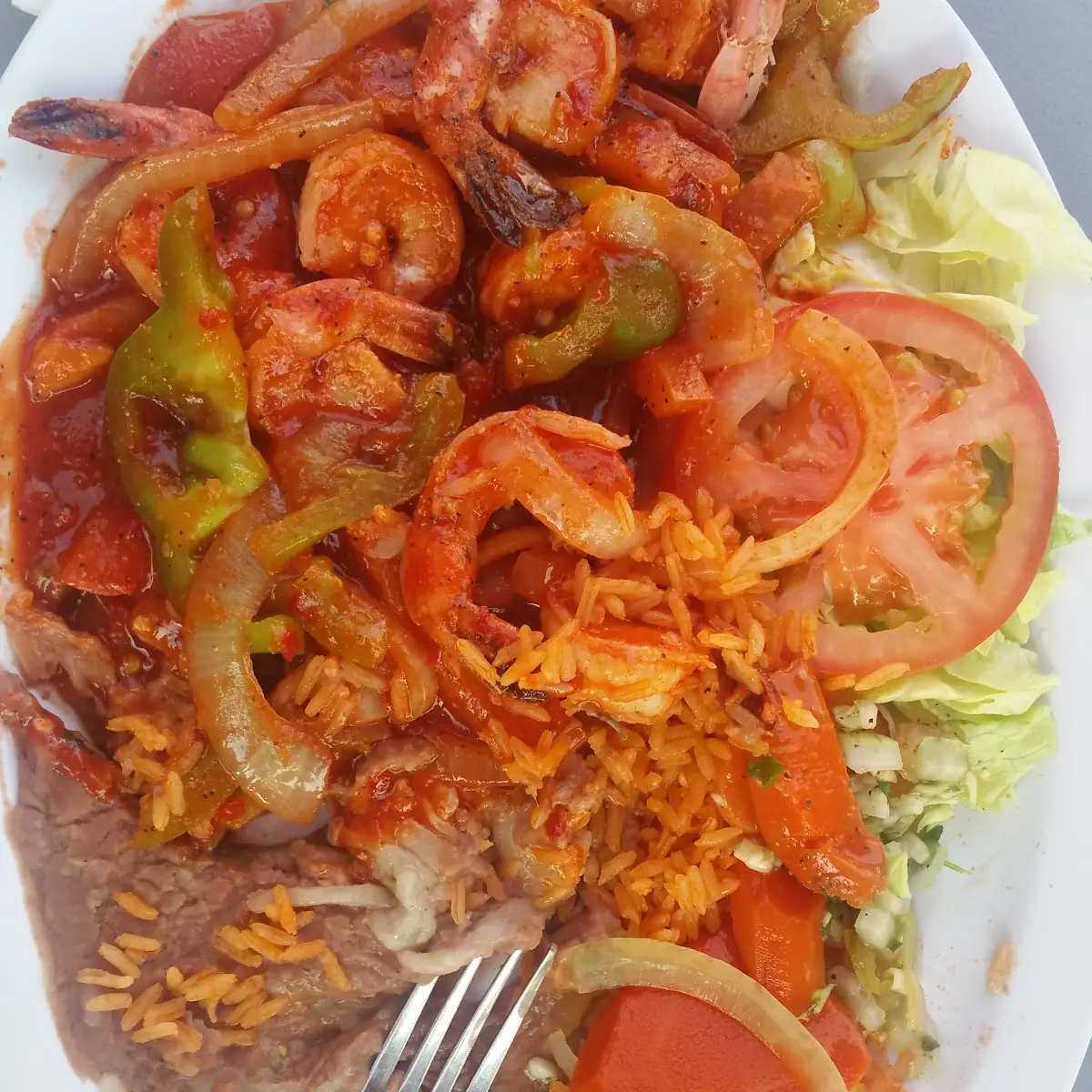 Camarones a La Diabla