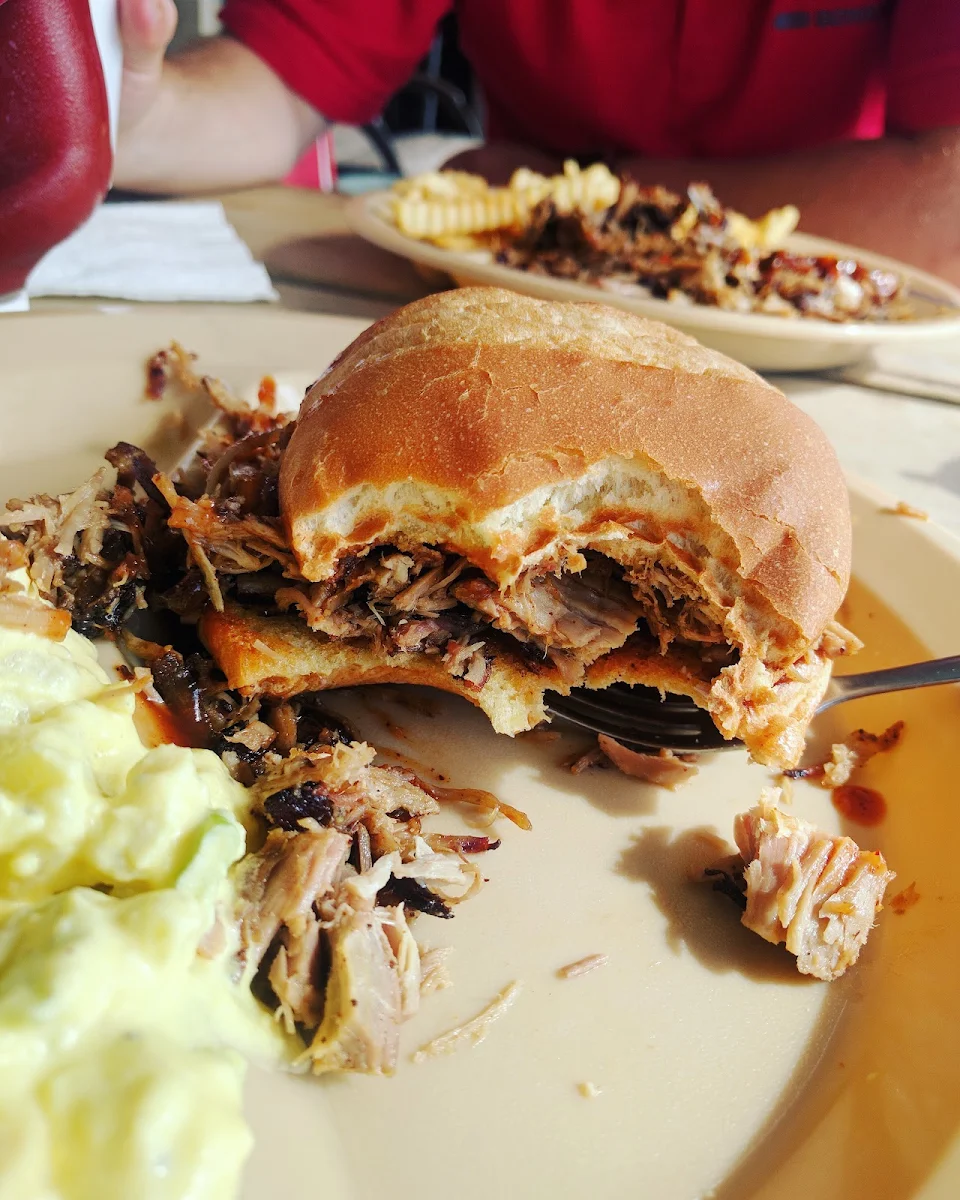 Pulled Pork and Homemade Potato Salad