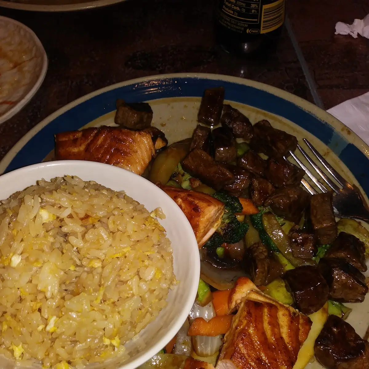 Hibachi Salmon