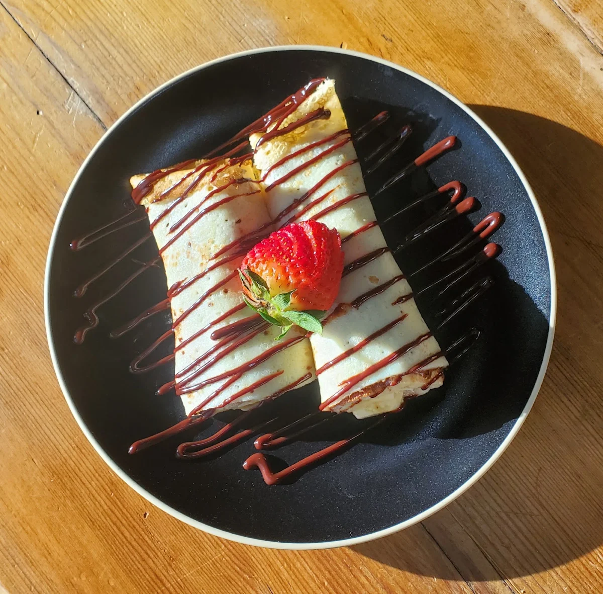 Banana and Nutella Crepe
