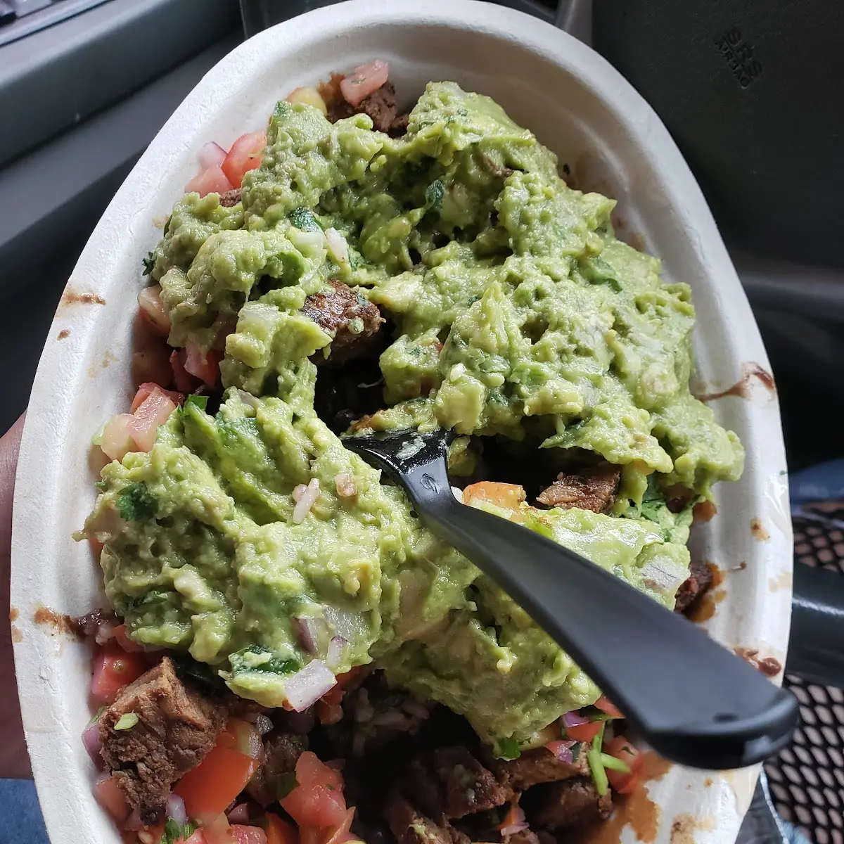 Rice Véanse Steak Avocado