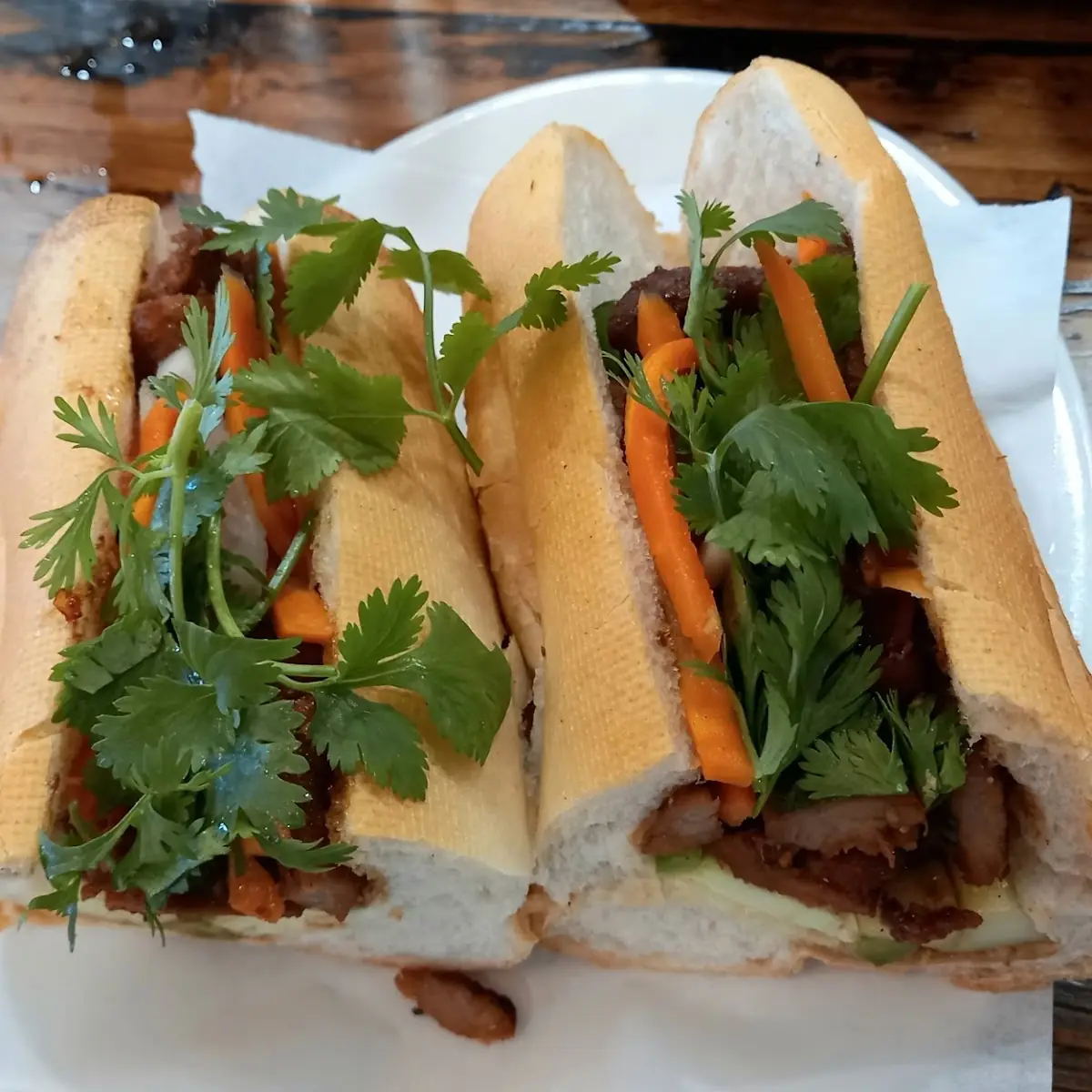 Grilled Chicken Banh MI
