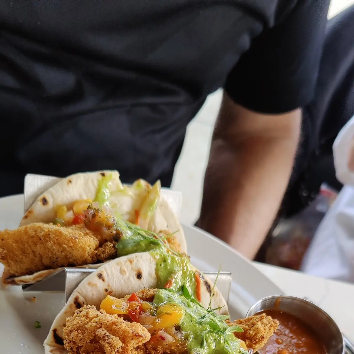 Zydeco Shrimp Tacos