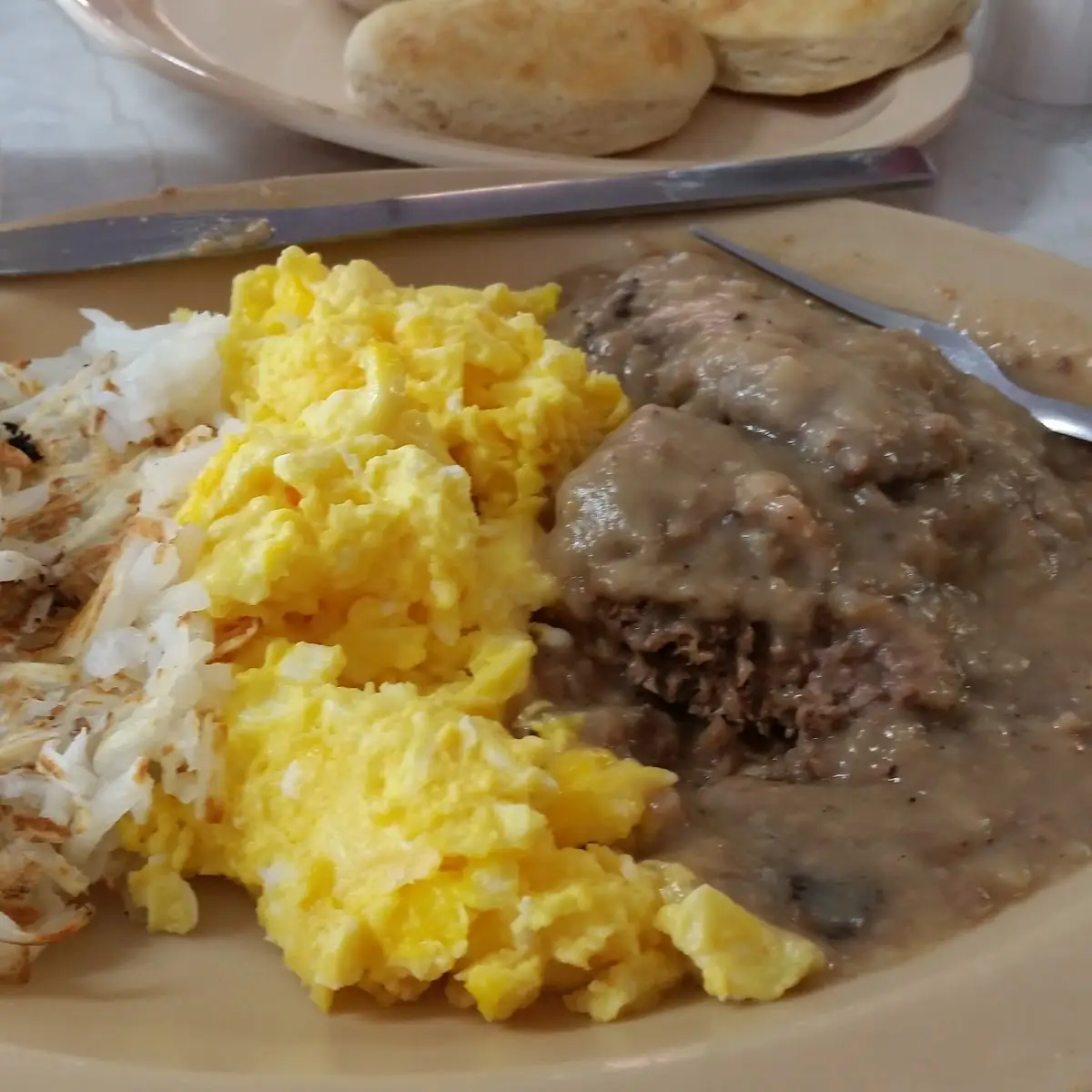 Steak Eggs Hashbrown