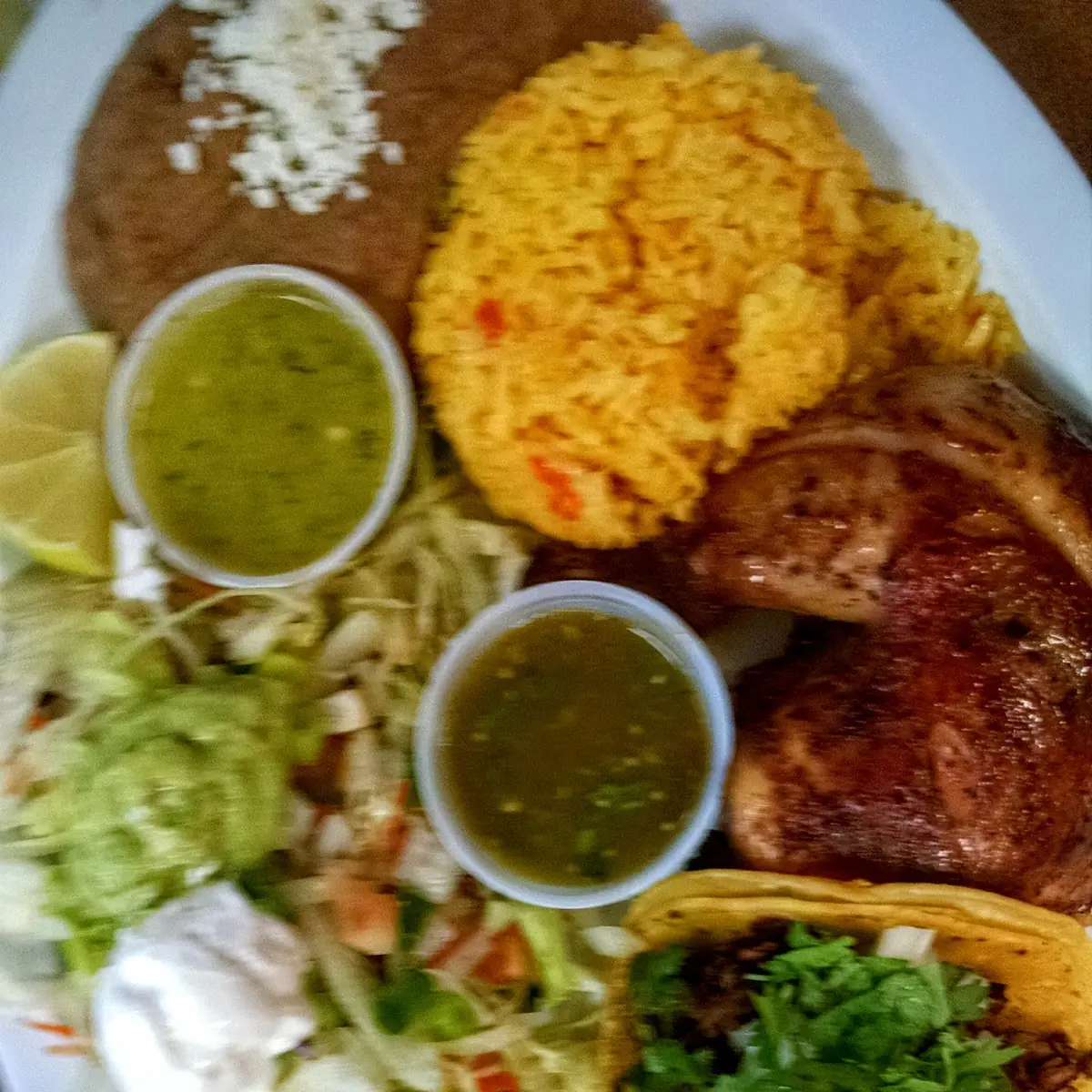 Carne Asada Plate