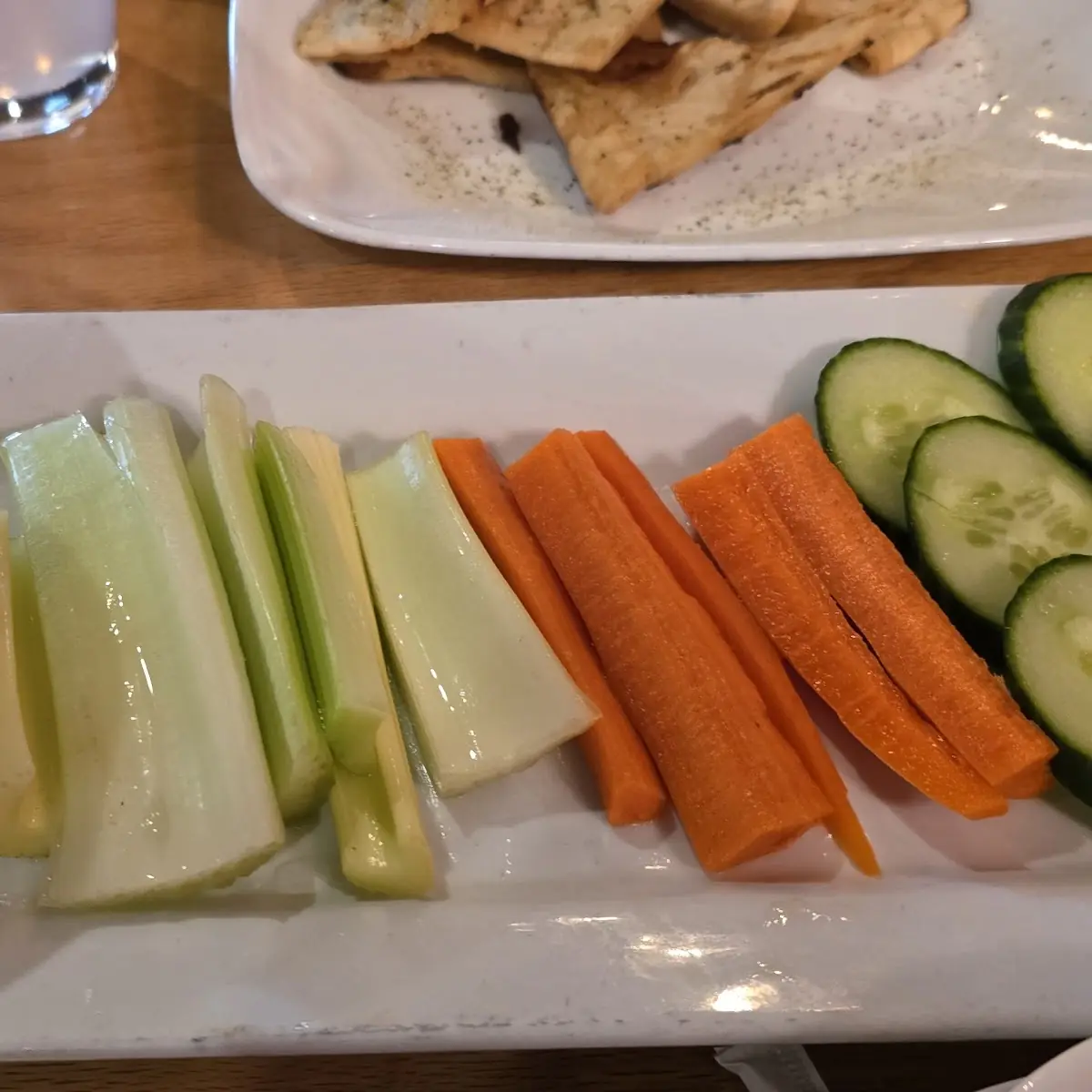 Veggie Hummus Plate