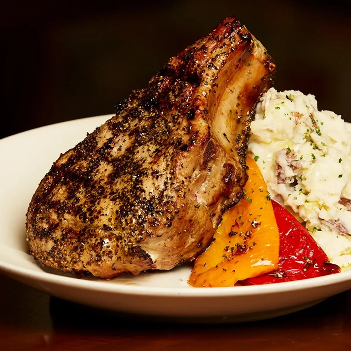 Double Cut Grilled Pork Chop