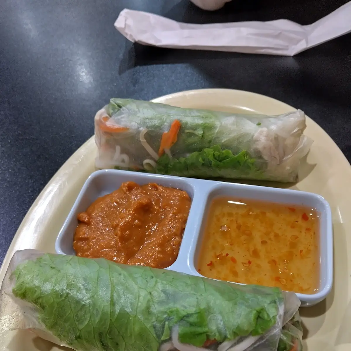 Summer Rolls with Peanut Sauce