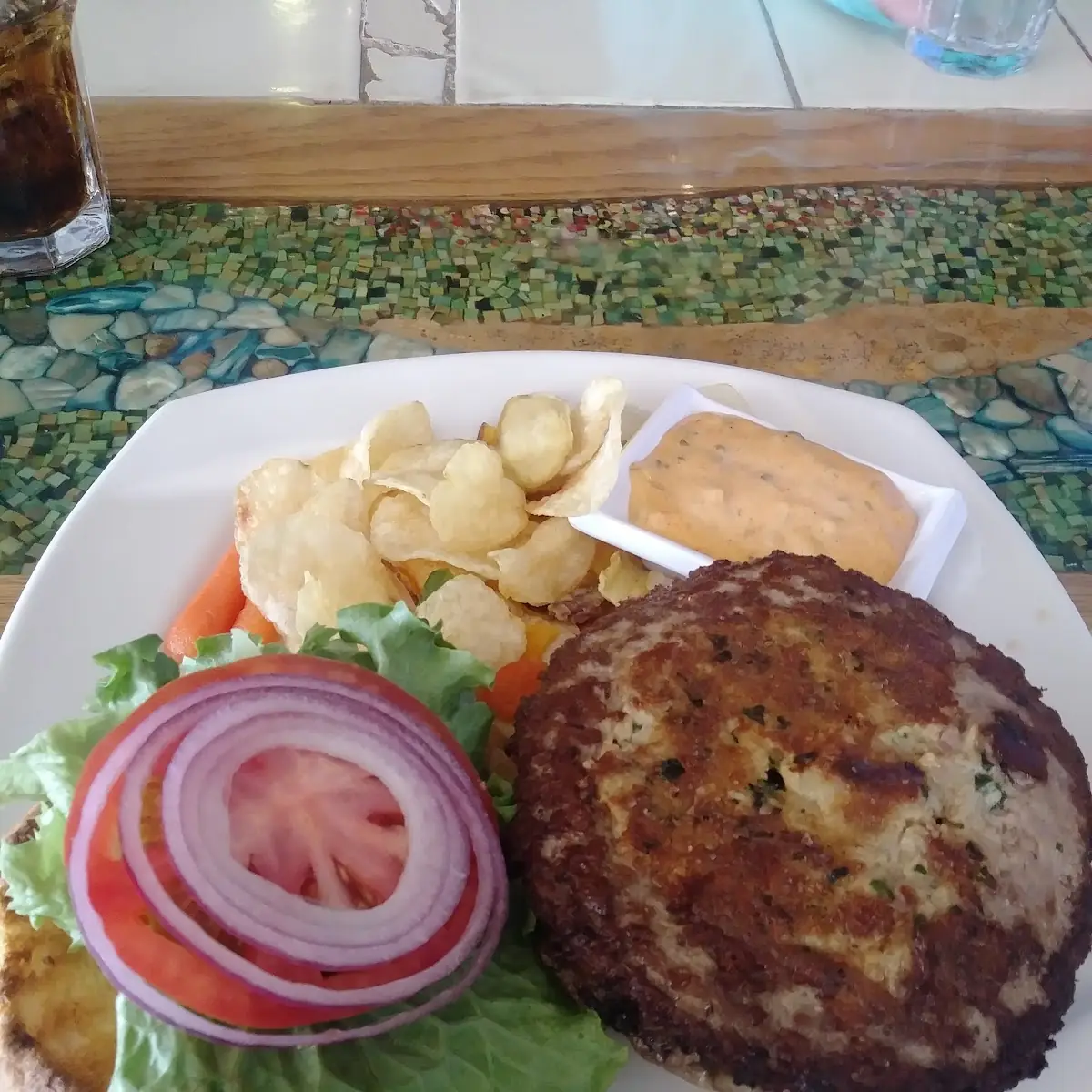 Surf and Turf Burger