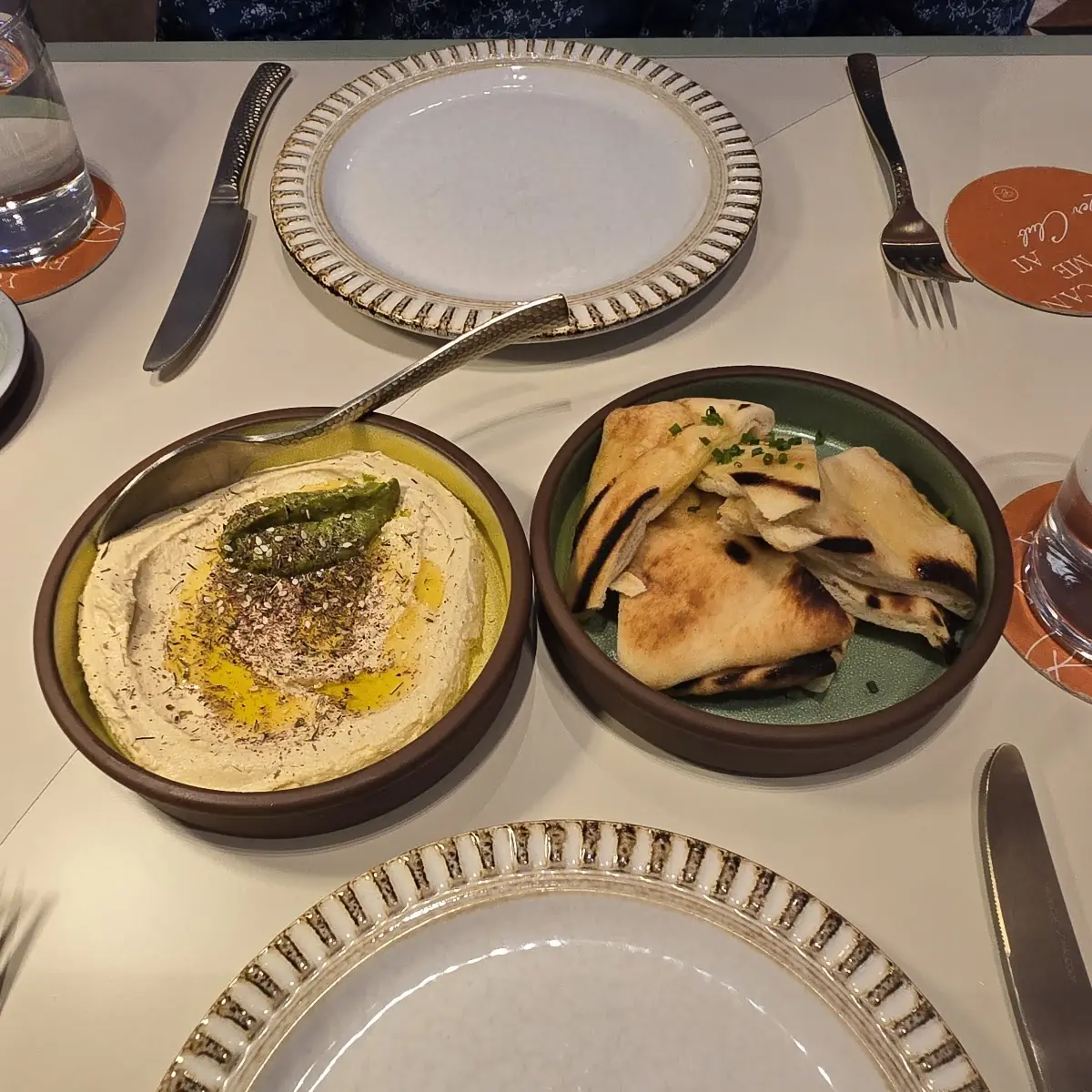 Hummus with Pita Bread