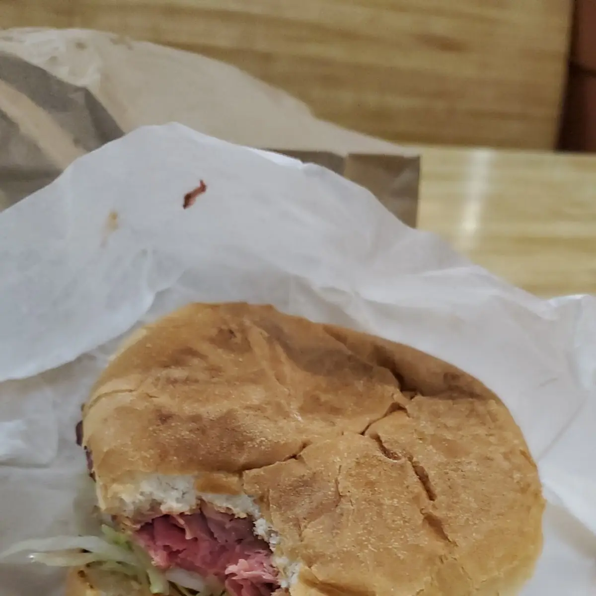 Jr Roast Beef Sandwich