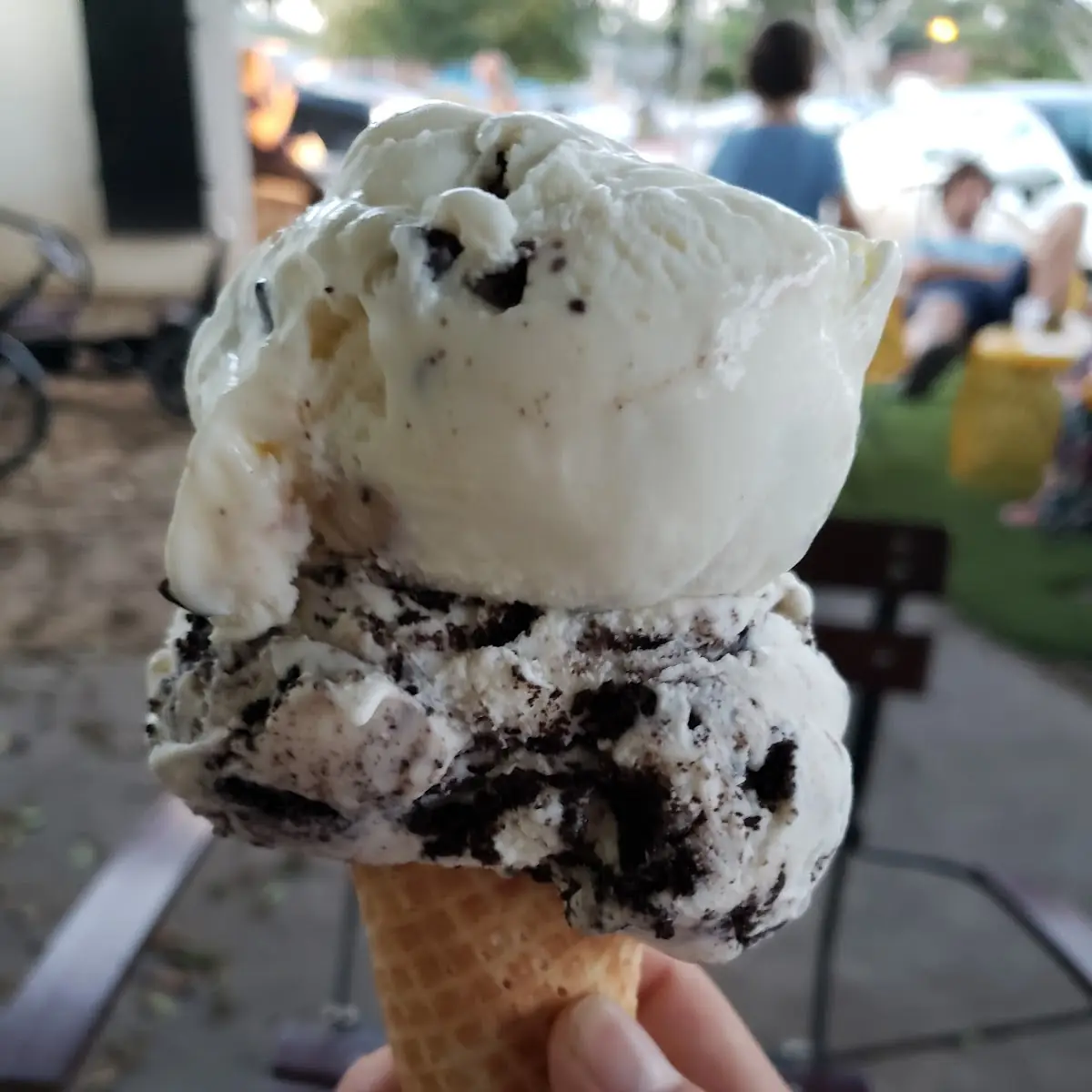 Chocolate Chip Cookie Dough and Cookies & Cream