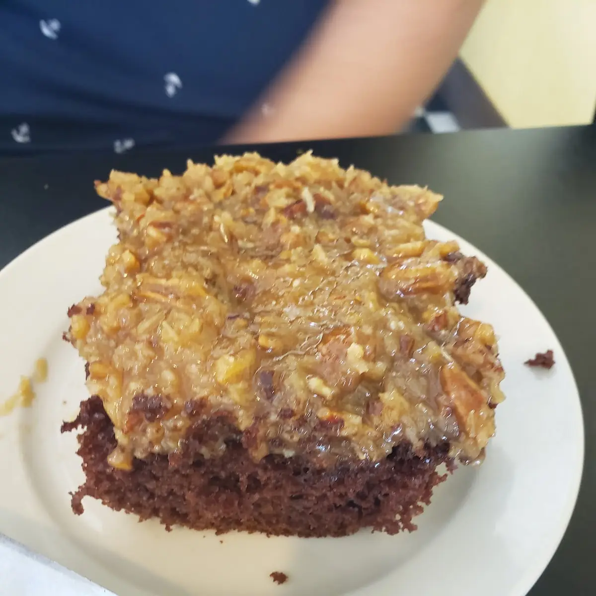German Chocolate Cake 1 Slice