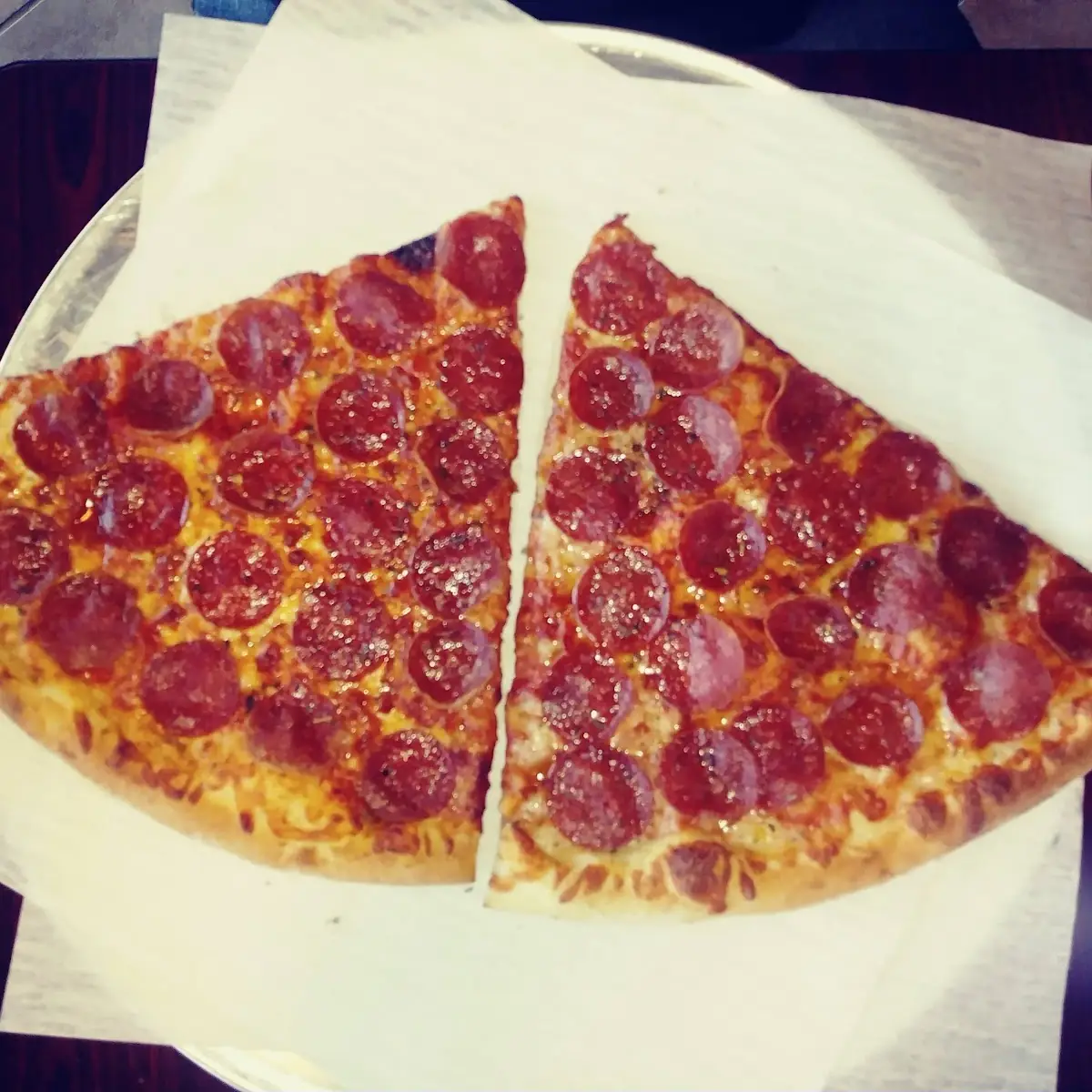2 Slices of Pepperoni Pizza