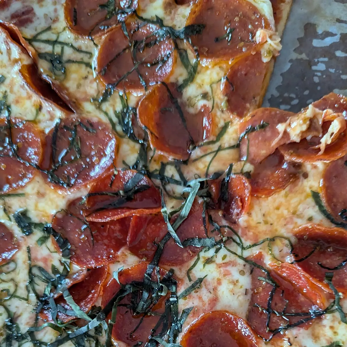 Large Thin Crust Pizza