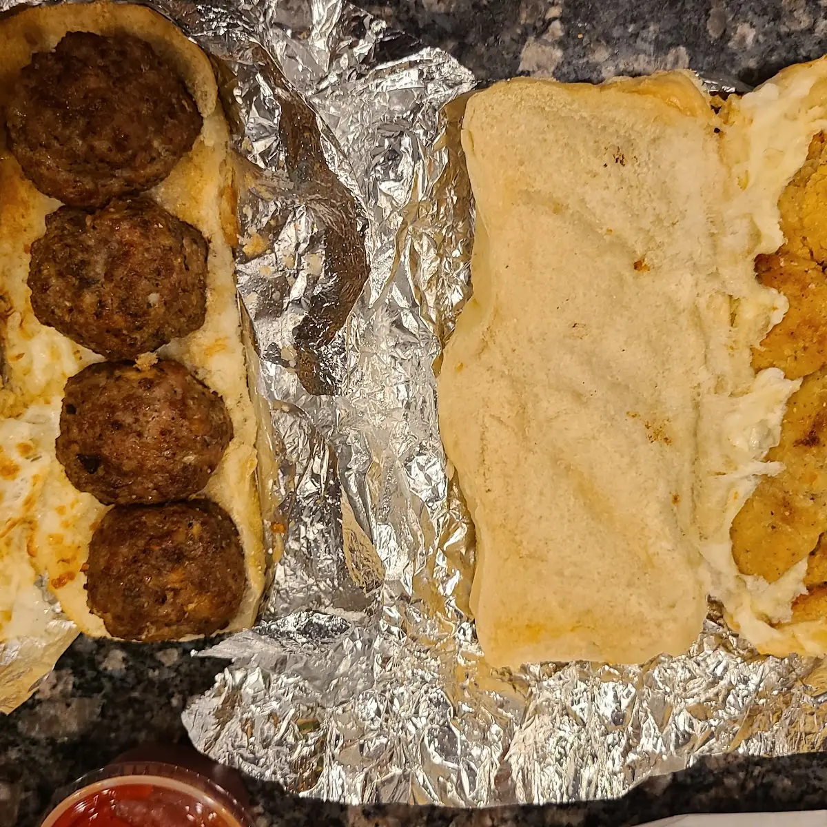 Meatball Sub Chicken Parmesan