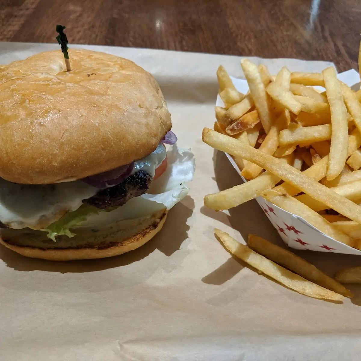Ziggy's Standard Burger and Fries