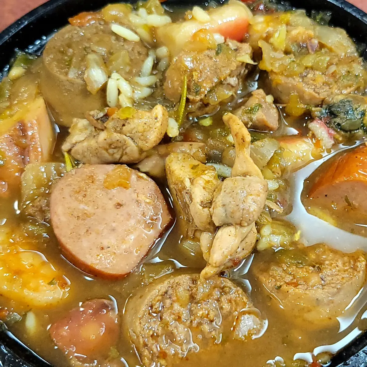 Gumbo Baked Potato