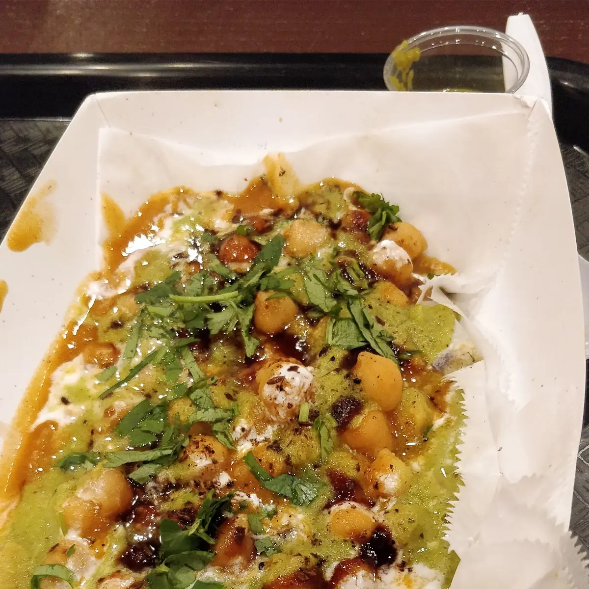 Aloo Tikki Chaat