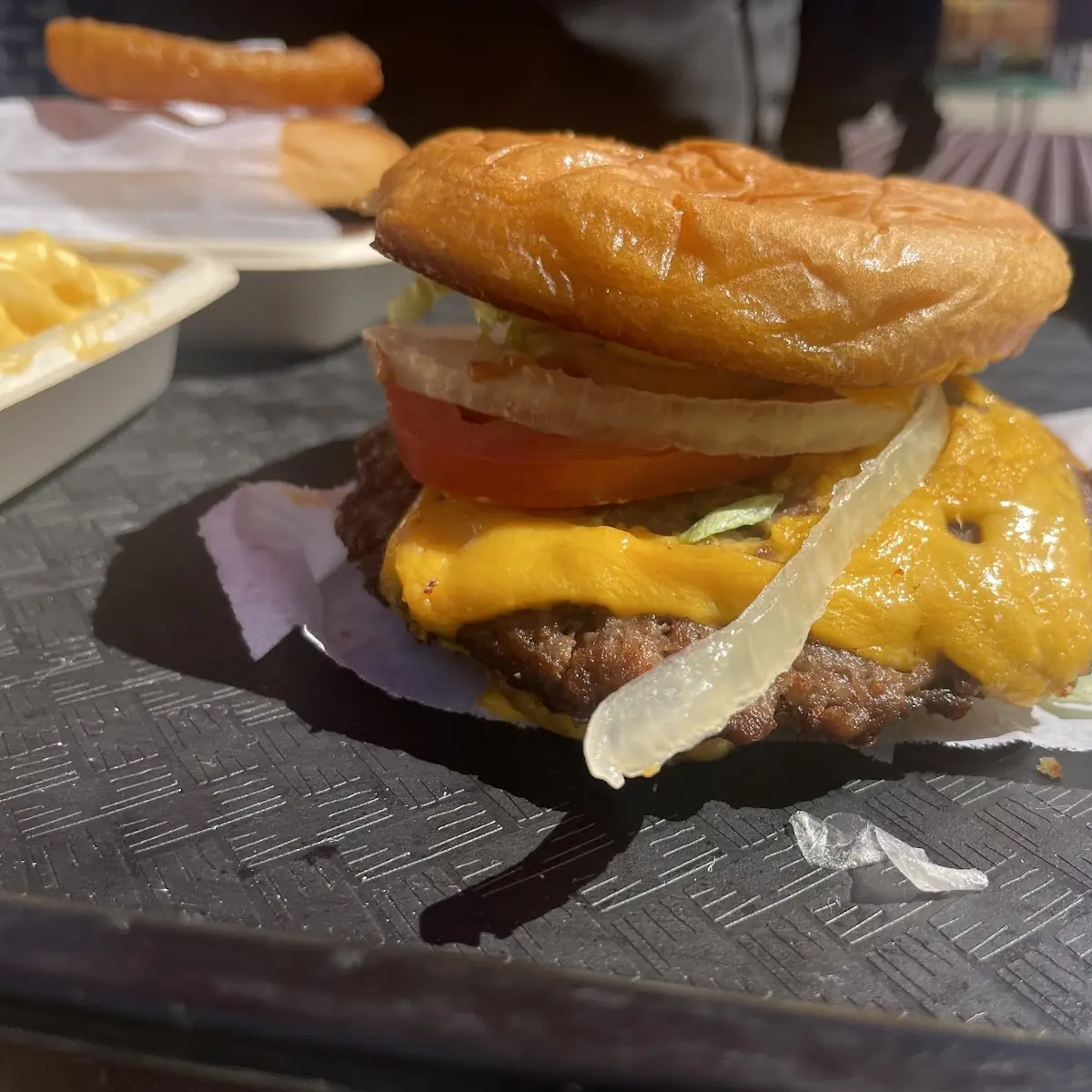 Cheeseburger and Mac & Cheese