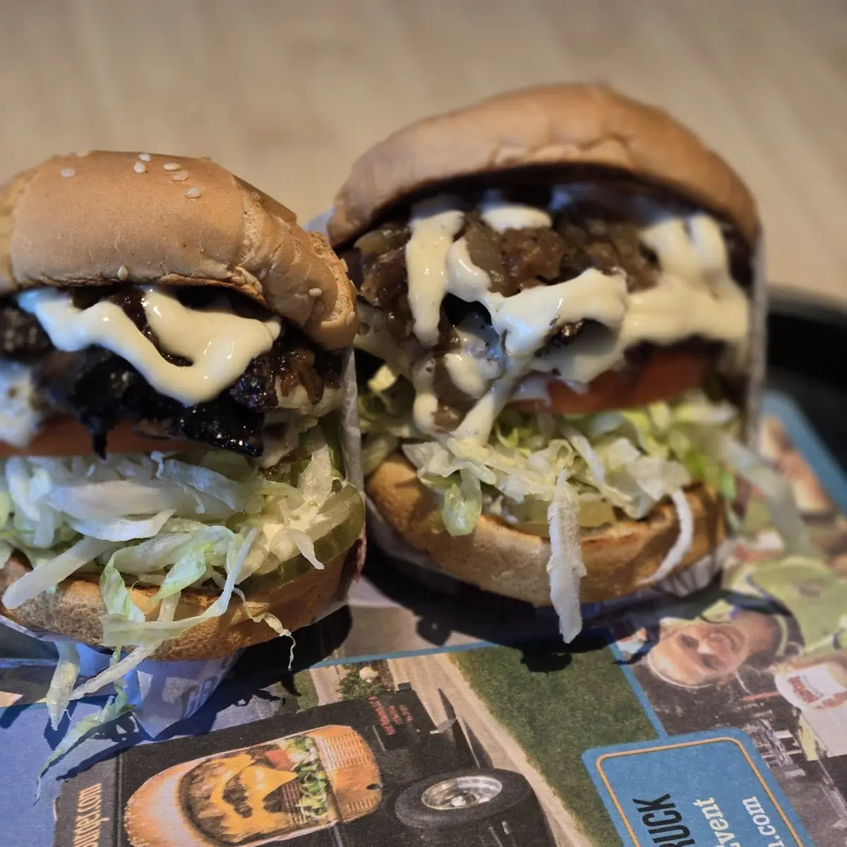 Portobello Mushroom Burger
