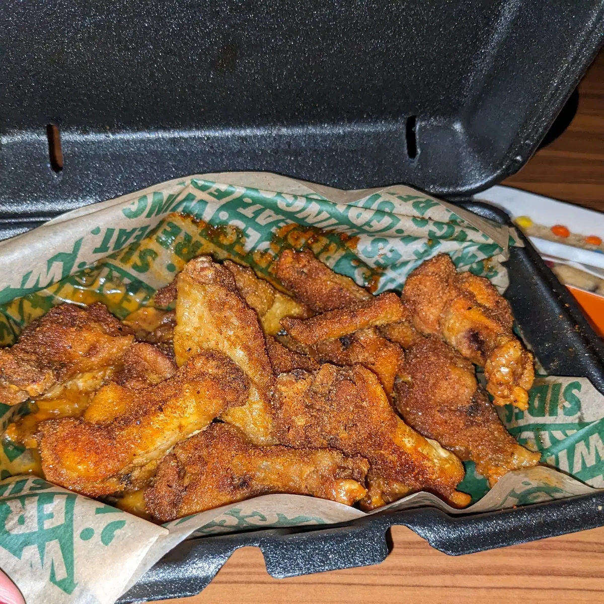 Hot Honey Rub Chicken Wings