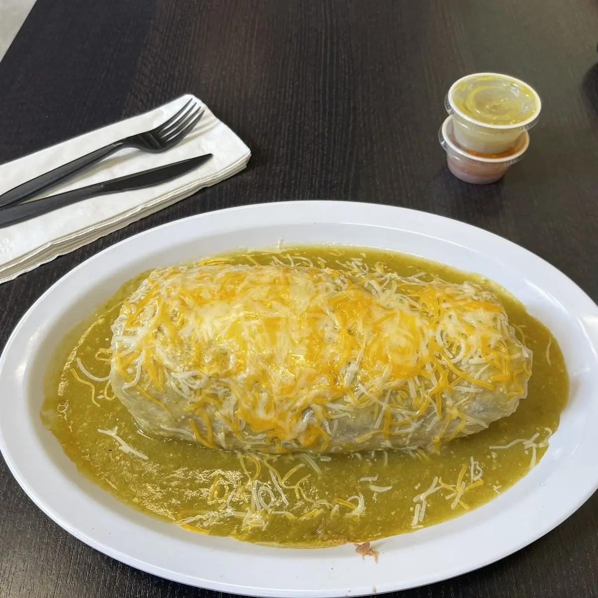 Asada Burrito De Verde